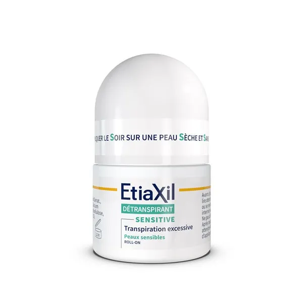 Etiaxil Sensitive Aisselles détranspirant roll-on