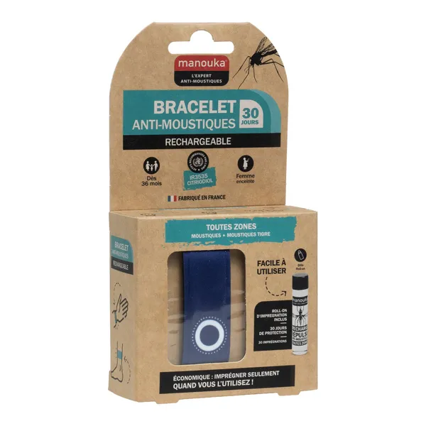 Bracelet anti moustique Manouka