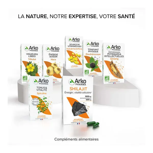 Arkogélules Shilajit gélules