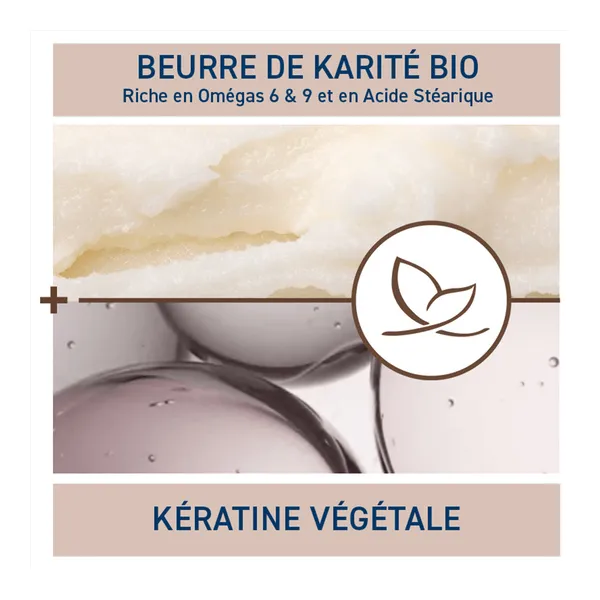 Natessance Shampooing Ultra Nourrissant Karité bio et kératine végétale