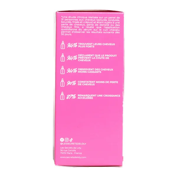 Les Secrets de Loly Sérum anti chute
