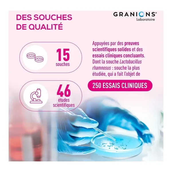 Granions Probiotiques Flore intime gélules