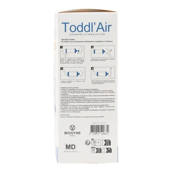 Chambre d'inhalation Toddl Air