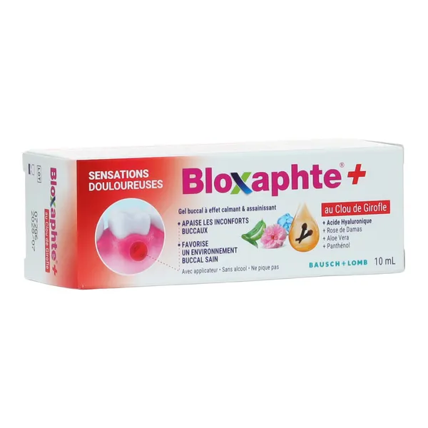 Bloxaphte+ gel buccal à effet calmant et assainissant