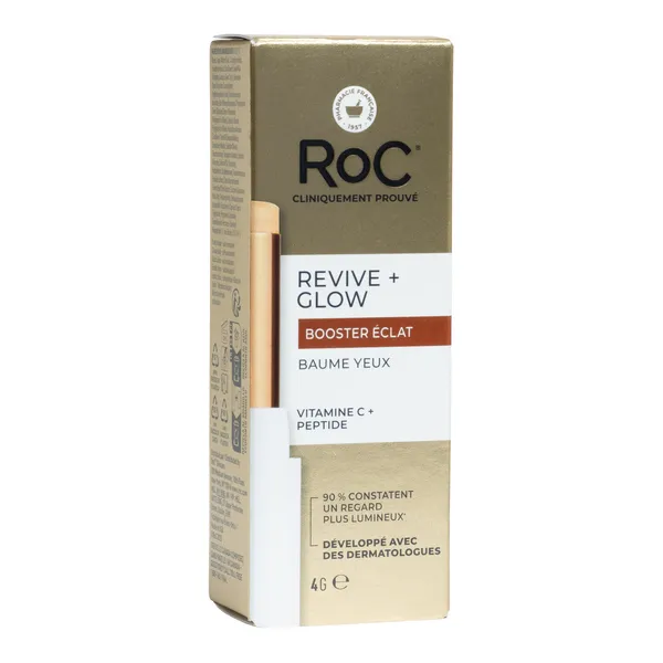 Roc Revive + Glow Baume yeux booster d'éclat