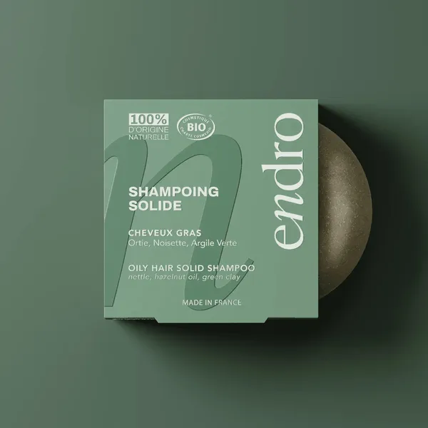 Endro Shampoing solide bio Cheveux gras