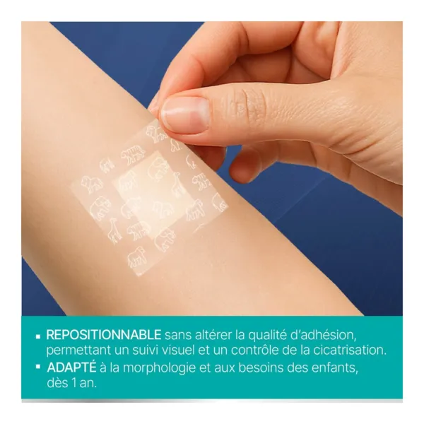 Urgo Pansement Silicone Protect+ Kids prédécoupé