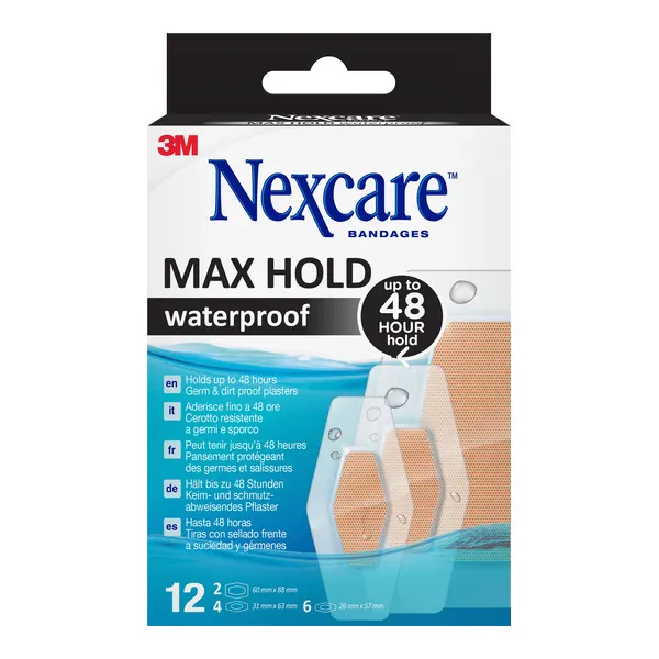 Nexcare Max Hold pansements waterproof