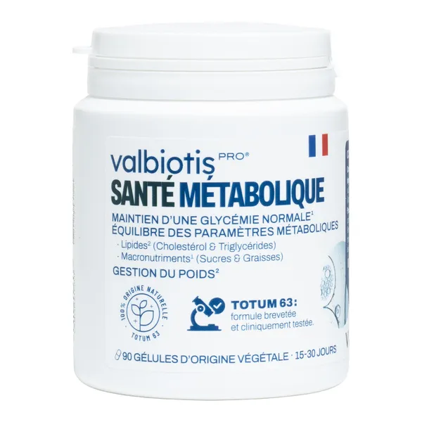 Valbiotis Pro Santé métabolique gélules