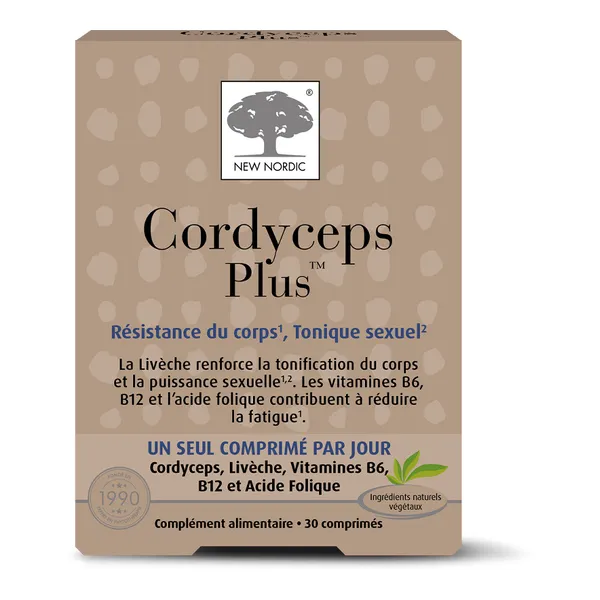 New Nordic Cordyceps Plus comprimés