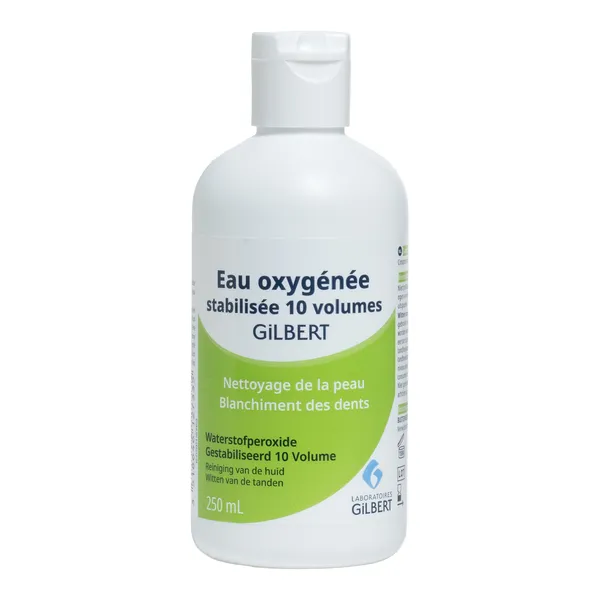 Gilbert eau oxygénée stabilisée à 10 volumes