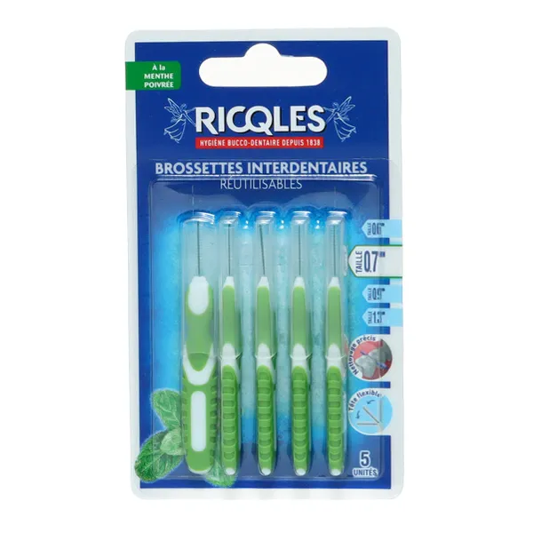 Ricqles brossettes interdentaires