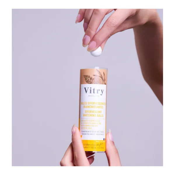 Vitry billes effervescentes blanchissantes pour les ongles