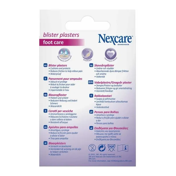 Nexcare Pansement ampoule Blister Plasters