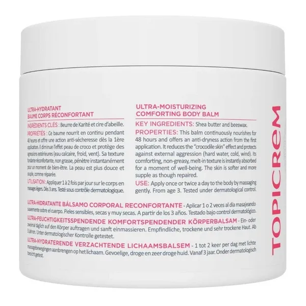 Topicrem Ultra Hydratant Baume corps réconfortant