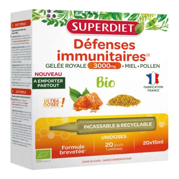 Super Diet Défenses immunitaires Bio unidoses
