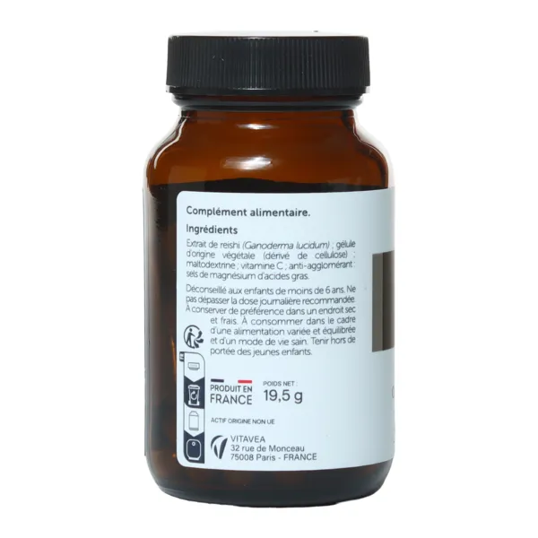 Vitavea Reishi 250 mg gélules