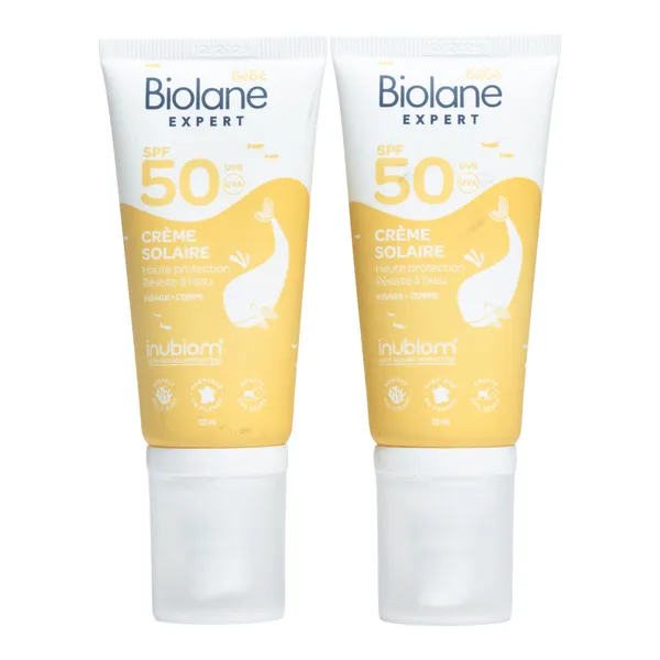 Biolane Expert Crème solaire bébé SPF 50