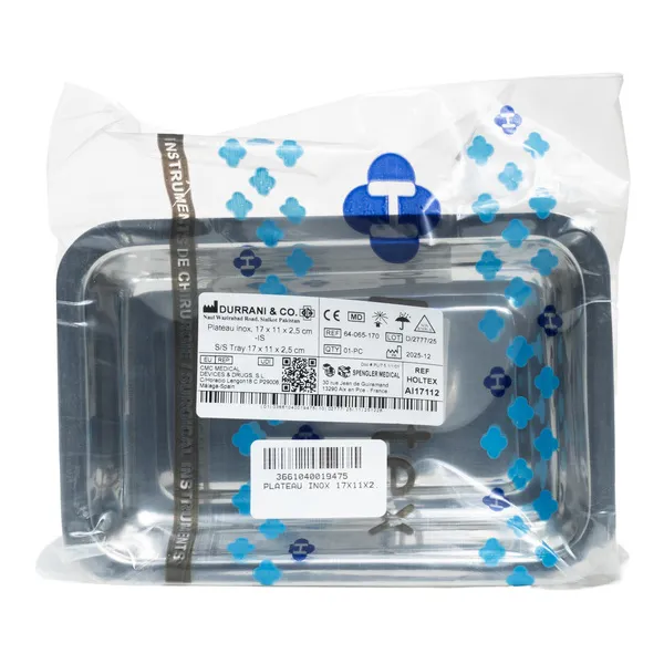 Holtex plateau en acier inoxydable