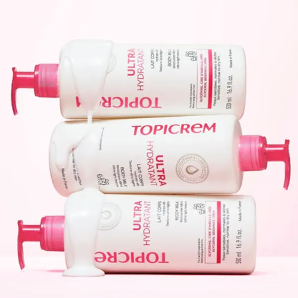 Topicrem lait ultra hydratant corps nacré