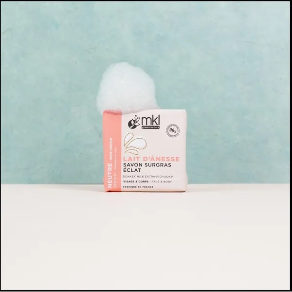MKL savon végétal lait d'ânesse bio
