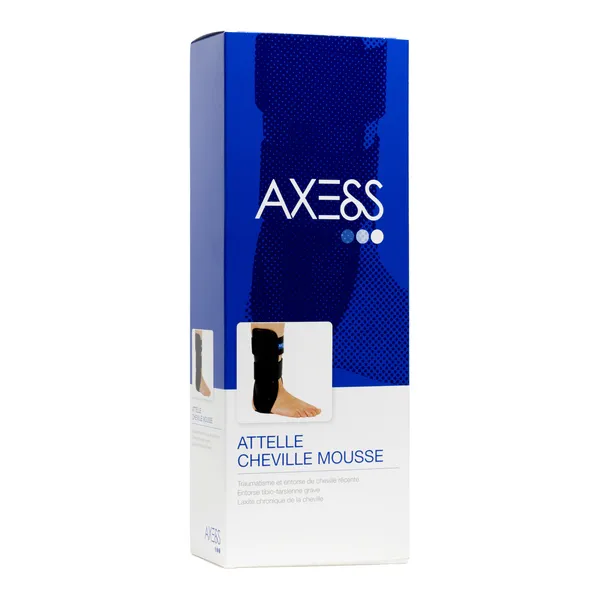Attelle cheville mousse Axess Orliman