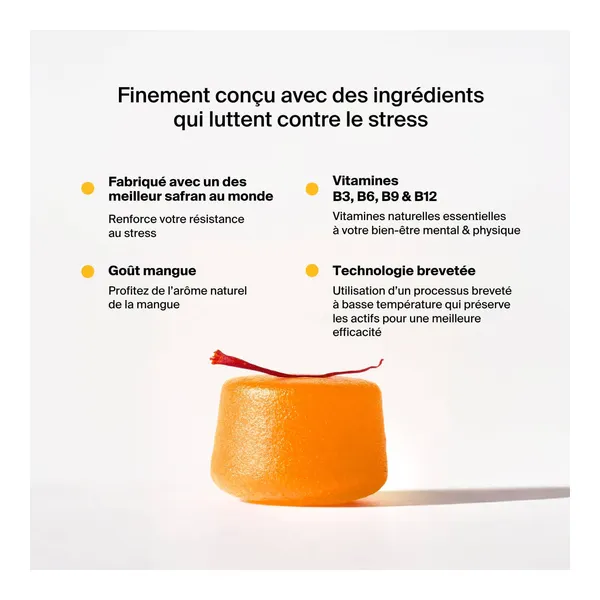 Naali Anti Stress gummies sans sucre