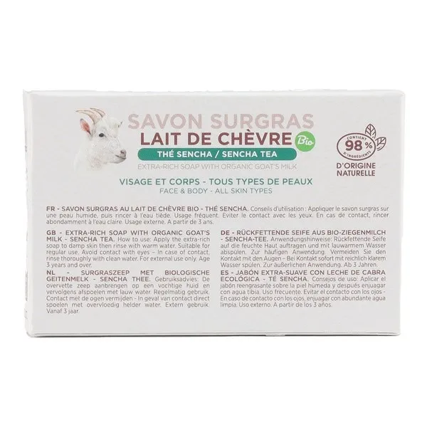 MKL Savon surgras Lait de chèvre bio
