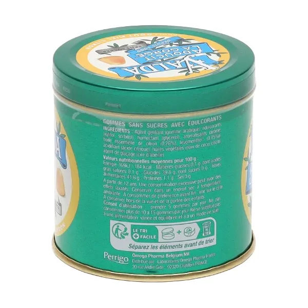 Pastilles Valda sans sucre