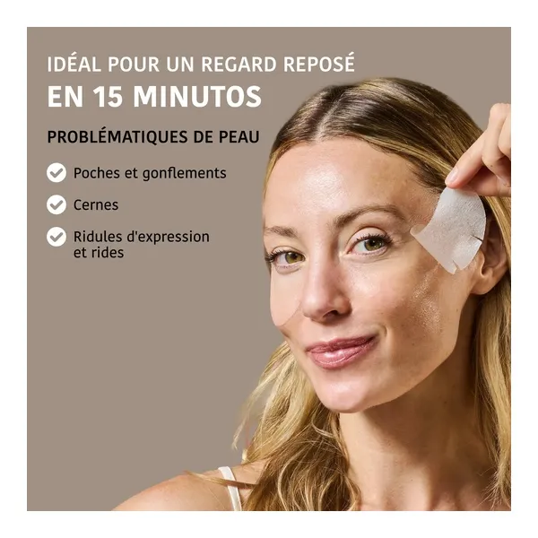 Iroha Nature Patch yeux anti fatigue à la caféine