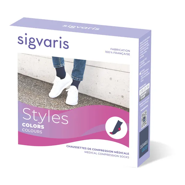 Sigvaris Styles Colors Chaussettes de contention classe 2 femme