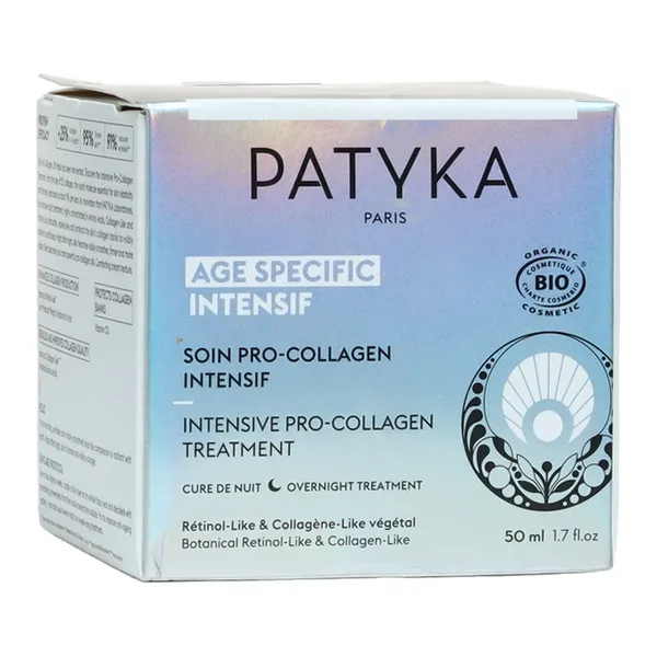 Patyka masque lift pro-collagène Nuit bio
