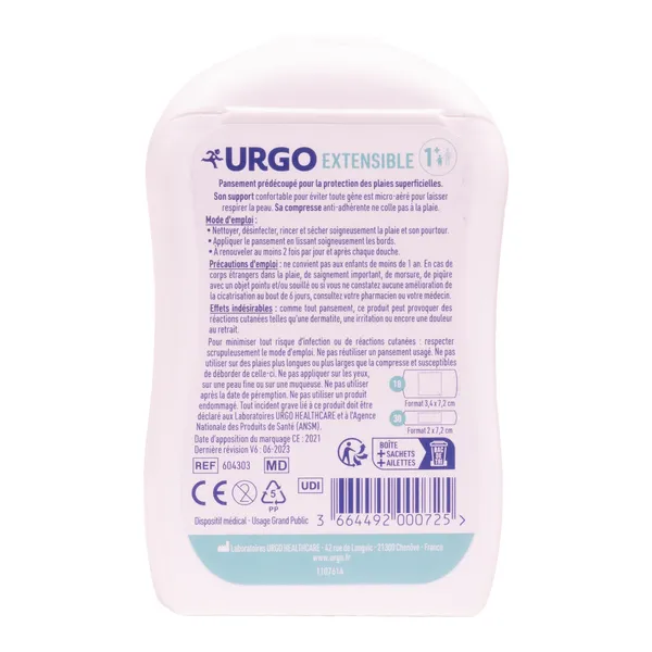 Urgo Pansement Extensible pré découpé