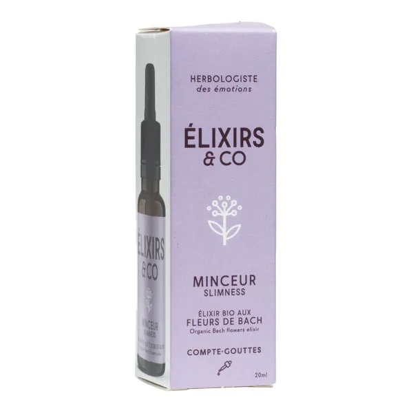 Elixirs and Co Fleurs de Bach Minceur gouttes bio