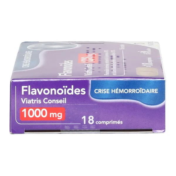 Flavonoides 1000 mg Viatris comprimé crise hémorroïdaire