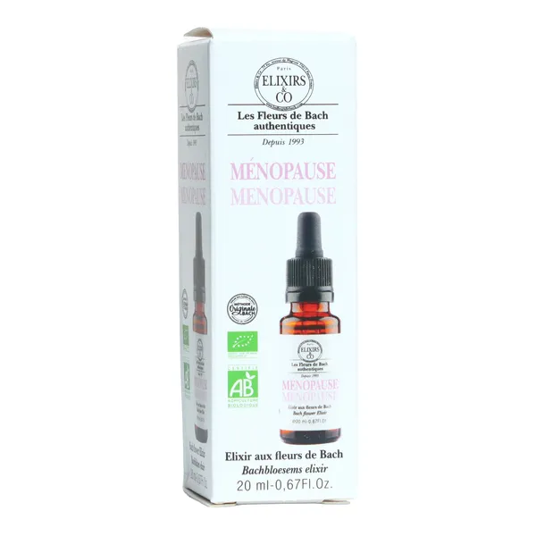 Elixirs and Co Fleurs de Bach Ménopause gouttes bio