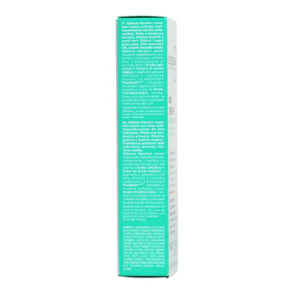 Bioderma Sébium Kerato+ Cover Gel-crème teinté anti-imperfections