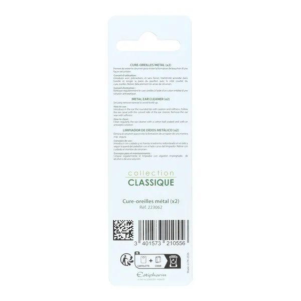 Cure oreilles en métal Estipharm