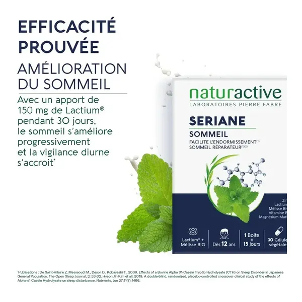 Naturactive Seriane Sommeil gélules