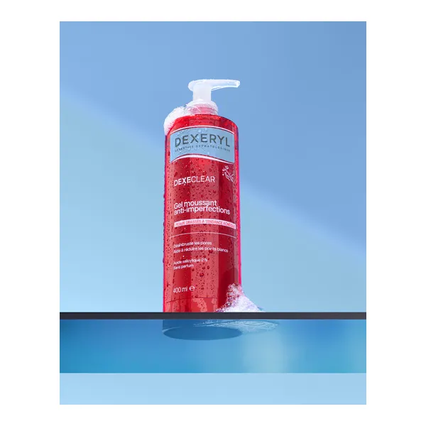 Dexeryl Dexeclear gel moussant anti imperfections