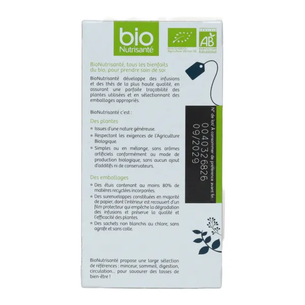 Bio Nutrisanté infusion Hiver enchanté sachets