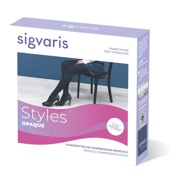 Sigvaris Styles Opaque Chaussettes de contention Femme Classe 2