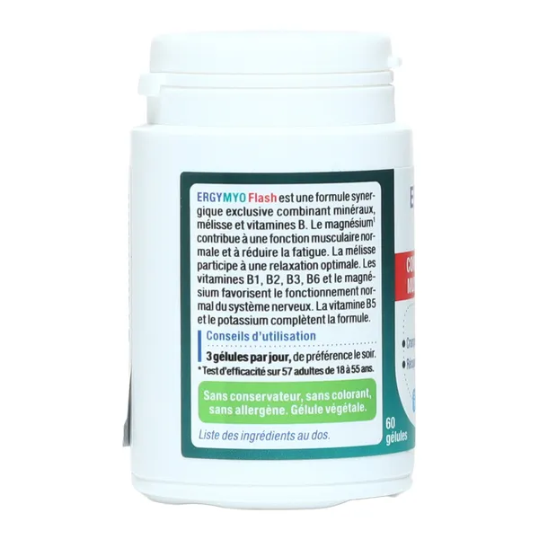 Nutergia Ergymyo Flash gélules