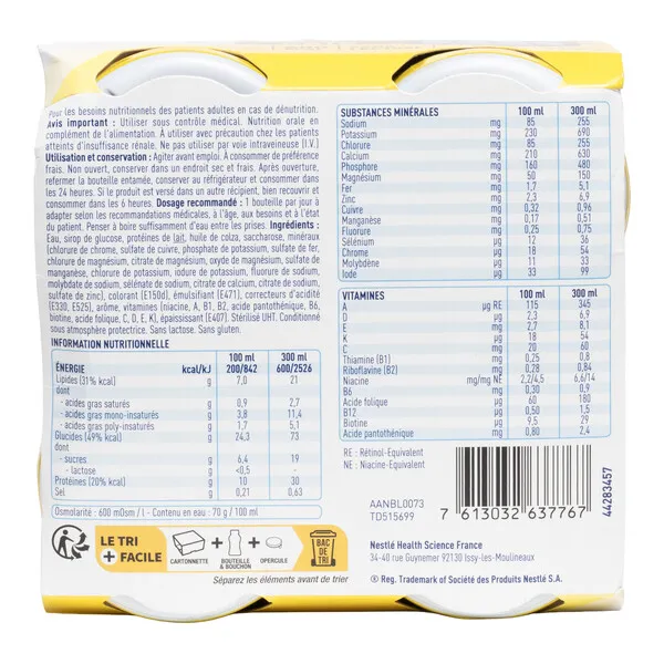 Renutryl Booster boisson hyperprotéinée hypercalorique