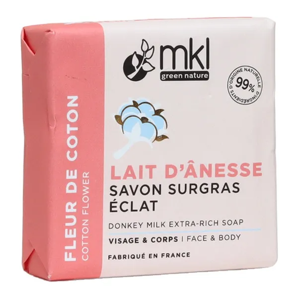 MKL savon végétal lait d'ânesse bio