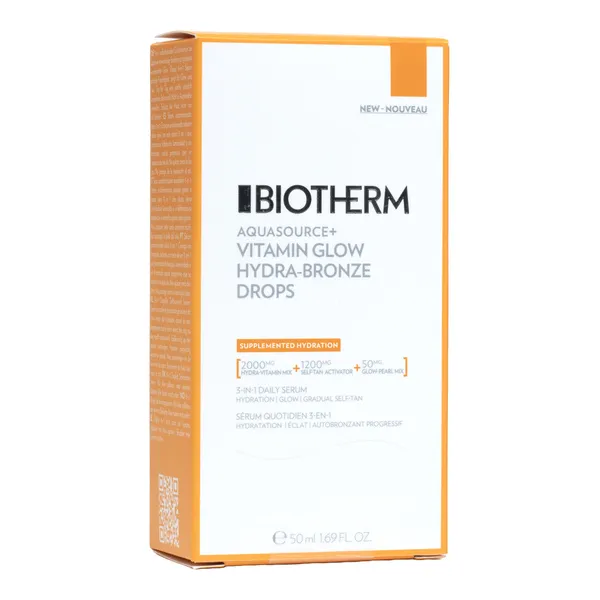 Biotherm Aquasource+ Vitamin Glow Hydra-Bronze Drops