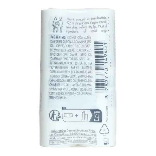 Avène Cold Cream Stick lèvres