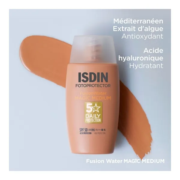 Isdin Crème solaire teintée Fusion Water Magic SPF 50