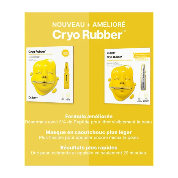 Dr Jart+ masque illuminateur Cryo Rubber
