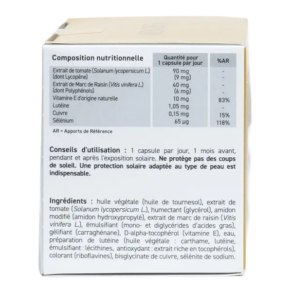 Oenobiol Sun Expert préparateur solaire peau normale capsules